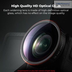 thumbnail Lens K&F Concept siêu rộng 185 độ for Osmo Action 4/5 Pro (KF12.0010) - 2