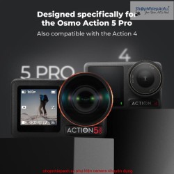 thumbnail Lens K&F Concept siêu rộng 185 độ for Osmo Action 4/5 Pro (KF12.0010) - 1