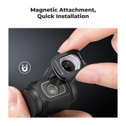 thumbnail Lens K&F Concept Wide angle 112 degree for DJI Osmo Pocket 3 AGC Japanese 28 layers nano HD Glass  KF01.2612 - 0