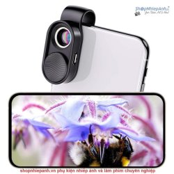 thumbnail Lens macro Microscope 100X Mini Led ligth for smartphone tablet (GW21.0014)