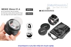 thumbnail Lens Meike 35mm F1.4 for Fujifilm FX mount - 4