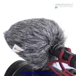 thumbnail Lông Lọc gió Windmuff Comica CVM-MF3 for rode videomicro, comica vm10 - 0