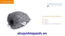 thumbnail Lông Lọc gió Windmuff Comica CVM-MF3 for rode videomicro, comica vm10 - 3