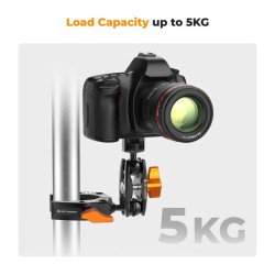 thumbnail Magic Arm 1/4 Screw Dual Ball Heads K&F concept MS-14 KF31.082 - 3