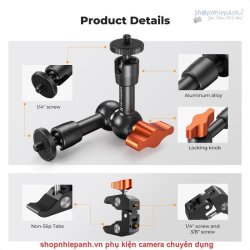 thumbnail Magic Arm 6in with super clamp K&F Concept KF31.130 - 0