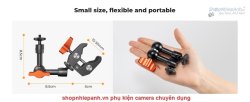 thumbnail Magic Arm 6in with super clamp K&F Concept KF31.130 - 7