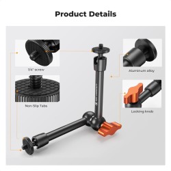 thumbnail Magic Arm 9.8in 25cm K&F Concept KF31.199 - 0