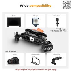 thumbnail Magic Arm  K&F Concept Universal with Cold Shoe MS-27 KF31.098 - 0