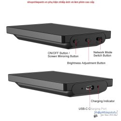 thumbnail Màn hình KingMa VL-PH01-H live Stream cast vlog selfie  for iphone for Android phone (support quay 4K với samsung huawei honor) - 12