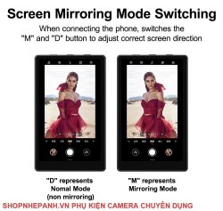 thumbnail Màn hình KingMa VL-PH01-H live Stream cast vlog selfie  for iphone for Android phone (support quay 4K với samsung huawei honor) - 8