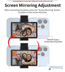 thumbnail Màn hình KingMa VL-PH01 MAX live Stream cast vlog selfie for iPhone (phiên bản MAX mới nhất) - 7