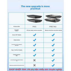 thumbnail Màn hình KingMa VL-PH01 MAX live Stream cast vlog selfie for iPhone (phiên bản MAX mới nhất) - 3