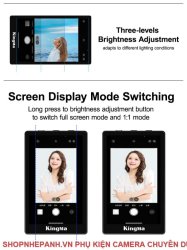 thumbnail Màn hình KingMa VL-PH05 MAX Vlog Selfie Monitor Screen for Smartphone - 14