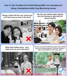 thumbnail Màn hình KingMa VL-PH05 MAX Vlog Selfie Monitor Screen for Smartphone - 9