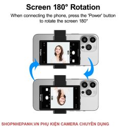 thumbnail Màn hình KingMa VL-PH05 MAX Vlog Selfie Monitor Screen for Smartphone - 15