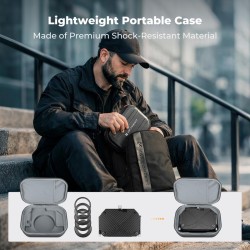 thumbnail Matte Box K&F concept Pro gắn được 2 filter vuông 100mm 3 cánh (SKU.2322) - 6