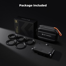 thumbnail Matte Box K&F concept Pro gắn được 2 filter vuông 100mm 3 cánh (SKU.2322) - 1