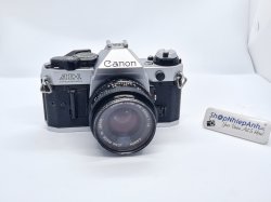 thumbnail Máy ảnh film Canon AE-1 Program và lens FD 50F1.8 (2259830)