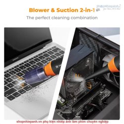 thumbnail Máy hút bụi và thổi bụi 2in1 K&F concept đa năng siêu mạnh (sku.2318) - 4