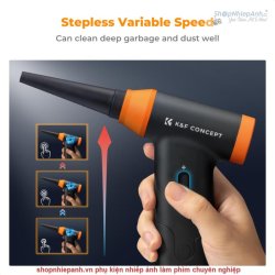thumbnail Máy hút bụi và thổi bụi 2in1 K&F concept đa năng siêu mạnh (sku.2318) - 5