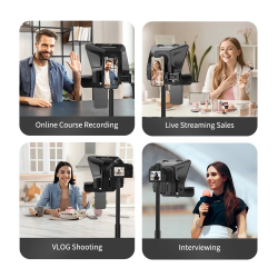 thumbnail Máy nhắc chữ teleprompter Bestview T5 Smartphone Tablet Camera DLSR - 6