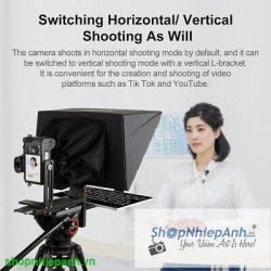 thumbnail Máy nhắc chữ teleprompter Bestview TP170 Smartphone Tablet Camera DLSR - 7