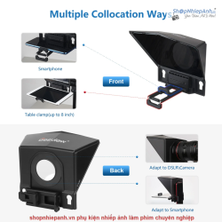 thumbnail Máy nhắc chữ Telepromter Bestview T2 camera tablet smartphone - 2