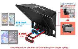 thumbnail Máy nhắc chữ Telepromter Bestview T2 camera tablet smartphone - 3