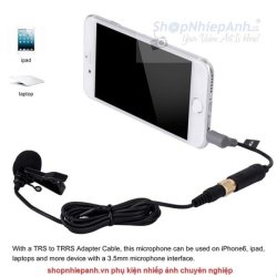 thumbnail Microphone Comica lavalier CVM-M-01 cài áo cho transmitter - 6