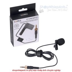 thumbnail Microphone Comica lavalier CVM-M-01 cài áo cho transmitter - 0