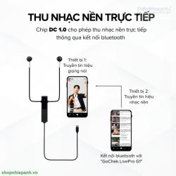 thumbnail micro GoChek LivePro G1 chuyên dụng live streaming - 5