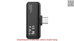 thumbnail Micro không dây Gochek Ultra S23 D01 type C bản đôi có hộp sạc - 5