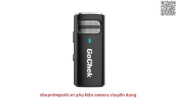 thumbnail Micro không dây Gochek Ultra S23 D02 lightning bản đôi có hộp sạc - 4