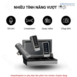 thumbnail Micro không dây Gochek Ultra S24-03 có hộp sạc - 10