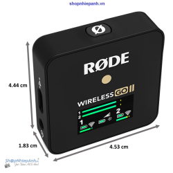 thumbnail Micro không dây Rode wireless Go II single edition bản đơn - 1