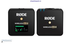 thumbnail Micro không dây Rode wireless Go II single edition bản đơn