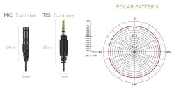 thumbnail Microphone RODE Lavalier Go - 3