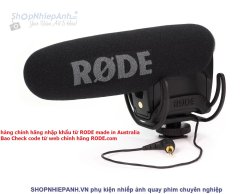 thumbnail Microphone RODE VideoMic PRO Rycote (hàng chính hãng check code)
