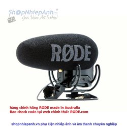 thumbnail Microphone RODE VideoMic PRO+ (Plus)(hàng chính hãng check code) - 0