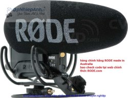 thumbnail Microphone RODE VideoMic PRO+ (Plus)(hàng chính hãng check code) - 1
