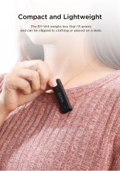 thumbnail Micro thu âm không dây Boya BY-W4 Micro Wireless 4TX 1RX - 3
