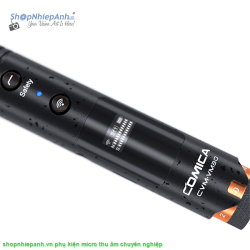 thumbnail Micro thu âm không dây Comica CVM-VM30 2.4G Super Cardioid Condenser Wireless Shotgun Microphone - 2