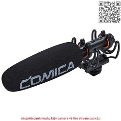 thumbnail Micro thu âm không dây Comica CVM-VM40 48kHz 32Bit Float Recording  Super Cardioid Condenser Wireless Shotgun Microphone - 9