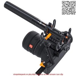 thumbnail Micro thu âm không dây Comica CVM-VM40 48kHz 32Bit Float Recording  Super Cardioid Condenser Wireless Shotgun Microphone - 14