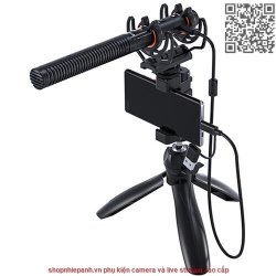 thumbnail Micro thu âm không dây Comica CVM-VM40 48kHz 32Bit Float Recording  Super Cardioid Condenser Wireless Shotgun Microphone - 15