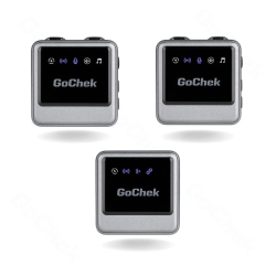 thumbnail Micro thu âm không dây GoChek Ultra Plus B cho máy ảnh và điện thoại - Bộ 2 mic