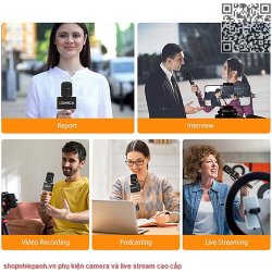 thumbnail Micro wireless Comica Audio Revo S Wireless Cardioid Condenser Reporter type C - 10