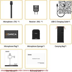 thumbnail Micro wireless Comica Audio Revo S Wireless Cardioid Condenser Reporter type C - 9