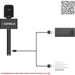 thumbnail Micro wireless Comica Audio Revo S Wireless Cardioid Condenser Reporter type C - 6
