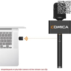 thumbnail Micro wireless Comica Audio Revo S Wireless Cardioid Condenser Reporter type C - 4
